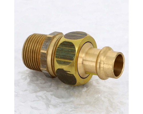 Муфта разъемная пресс-Н плоская прокладка бронза Profipress G VIEGA 15x3/4" Муфта разъемная пресс-Н плоская прокладка бронза Profipress G VIEGA 15x3/4"