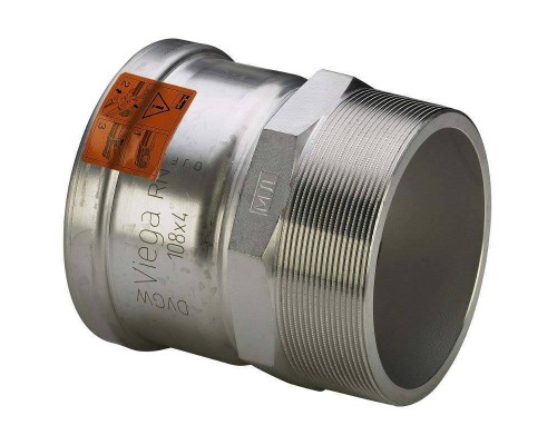 Муфта пресс-Н нержавеющая сталь Sanpress Inox XL со стопорным кольцом VIEGA 64х2"1/2 Муфта пресс-Н нержавеющая сталь Sanpress Inox XL со стопорным кольцом VIEGA 64х2"1/2