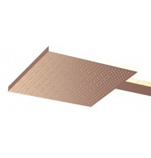 Верхний душ, Almar, Velvet, 300-300, цвет-Copper Brushed PVD