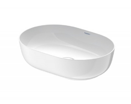 Раковина, Duravit, Luv, шгв 500-350-140, отверстия для смесителя-отсутствуют, цвет-белый