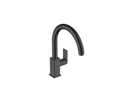 Смеситель для кухни, Hansgrohe, Vernis, цвет-черный матовый