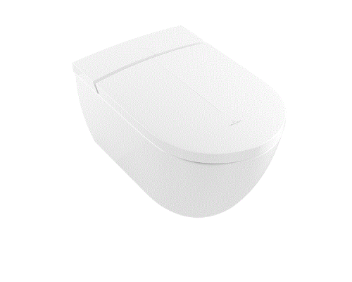 [НЕДОСТУПЕН ДЛЯ ЗАКАЗА] Унитаз, Villeroy&Boch, Viclean, подвесной, шгв 385-595-360, CeramicPlus, цвет-альпийский белый