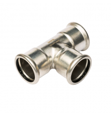 Тройник, Sanha, NiroPress AISI304L, ВПр, 88,9, нержавеющая сталь, 91130.3