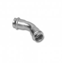 Отвод, Sanha, NiroPress 316L, 45° ВПр-ВПр, ø54, 9041.3