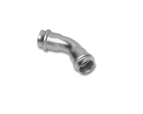 Отвод, Sanha, NiroPress 316L, 45° ВПр-ВПр, ø54, 9041.3 Отвод, Sanha, NiroPress 316L, 45° ВПр-ВПр, ø54, 9041.3