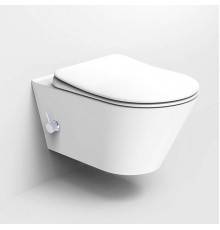 Boheme Avva Унитаз подвесной 35,5х53х32h см, цвет: белый 972-2-W