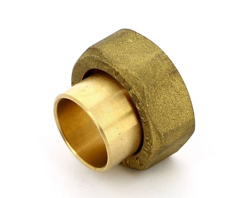 Вставка с накидной гайкой пайка-В с коническим уплотнением VIEGA 22х1"