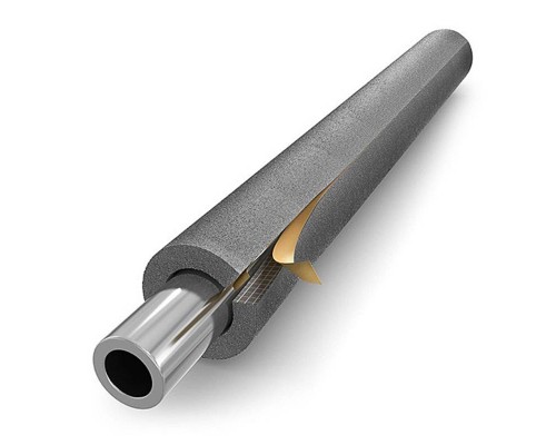 Трубки теплоизоляционные самоклеющиеся 2 метра Energoflex Super SK ROLS ISOMARKET внутренний диаметр изоляции 42мм толщина 32мм