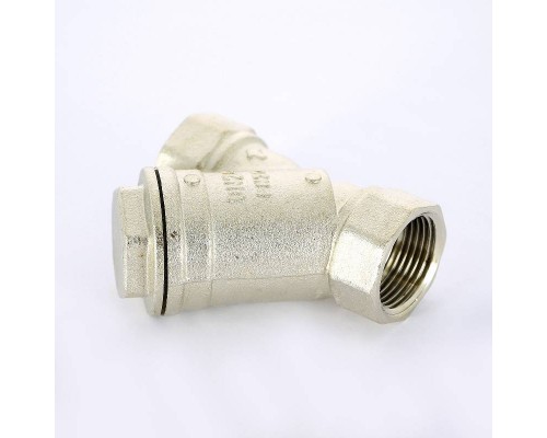 Фильтр косой UNI-FITT ВВ 3/4" 400мкм никелированный Фильтр косой UNI-FITT ВВ 3/4" 400мкм никелированный