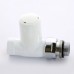 Вентиль ручной Carlo Poletti New-Smart НВ 1/2" цвет белый