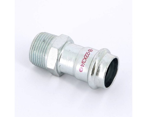 Муфта пресс-Н IBP 22 х 3/4" оцинк. сталь Муфта пресс-Н IBP 22 х 3/4" оцинк. сталь
