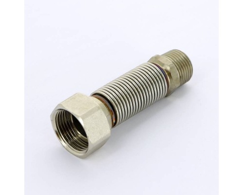 Подводка для воды НВ Flexorapid из нержавеющей стали EMMETI 1/2"х3/4" 6.5-12.5см