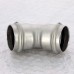 Угол пресс 45 град. нержавеющая сталь Sanpress Inox VIEGA 35