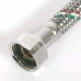 Гибкая подводка для воды UNI-FITT DN 8 ВВ 1/2" 80 см оплетка из нержавеющей стали