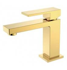 Boheme Qubic Смеситель для раковины, на 1 отв., цвет: gold 471-G
