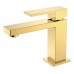Boheme Qubic Смеситель для раковины, на 1 отв., цвет: gold 471-G