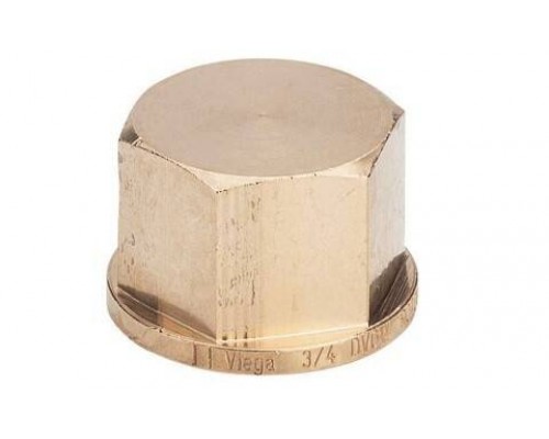 Заглушка, В, 1/2, бронза (RX), с многогранником Заглушка, В, 1/2, бронза (RX), с многогранником