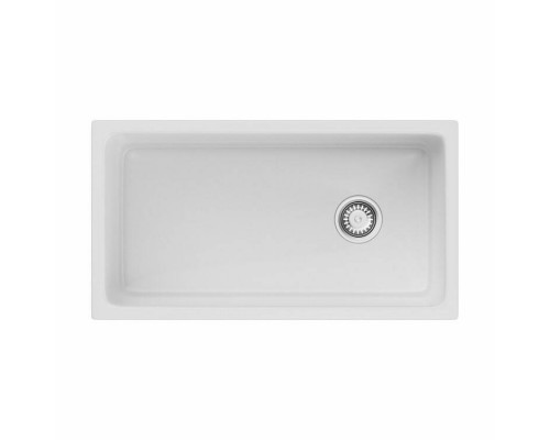Мойка, OMOIKIRI, Tokara, шгв 880-477-236, отверстия для смесителя-отсутствуют, цвет-белый глянцевый