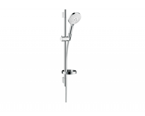Душевой гарнитур, Hansgrohe, Raindance Select S, цвет-белый/хром