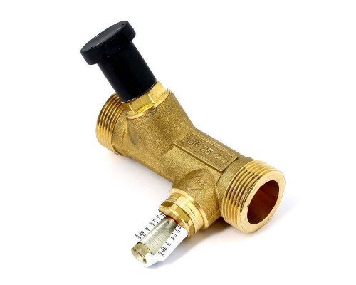 Клапан балансировочный ручной НН WattFlow c расходомером и функцией Memostop WATTS Ind 1"1/4 5-50л/мин
