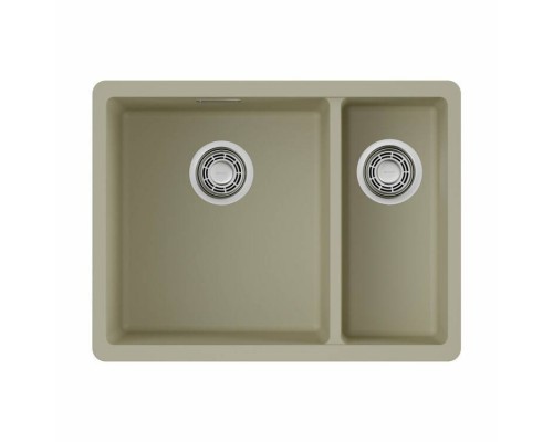 Мойка, OMOIKIRI, Kata, шгв 550-420-220, отверстия для смесителя-отсутствуют, цвет-ваниль