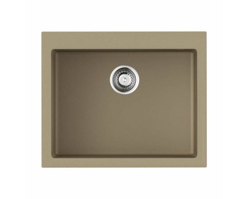Мойка, OMOIKIRI, Bosen, шгв 610-500-210, отверстия для смесителя-3 промаркированных, цвет-шампань