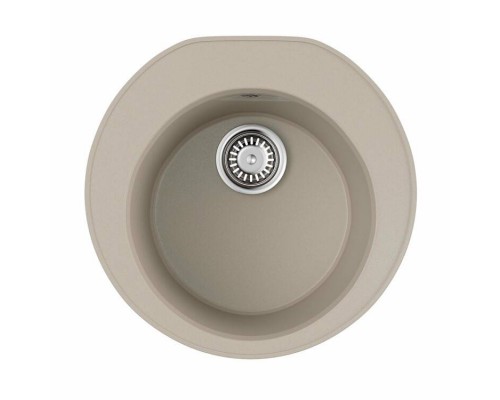 Мойка, OMOIKIRI, Miya, шгв 505-490-230, отверстия для смесителя-3 промаркированных, цвет-бежевый