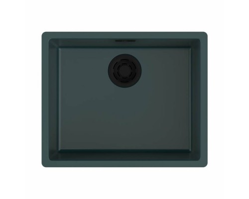 Мойка, OMOIKIRI, Yamakawa, шгв 556-456-220, отверстия для смесителя-отсутствуют, цвет-deep ocean
