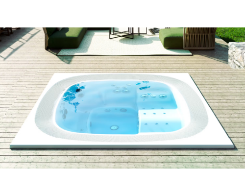[НЕДОСТУПЕН ДЛЯ ЗАКАЗА] Бассейн, Jacuzzi, ENJOY PRO, шгв 2500-2500-980, цвет-Porcelain