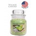 Декоративная свеча Village Candle Огурец и морская соль (389 грамм)