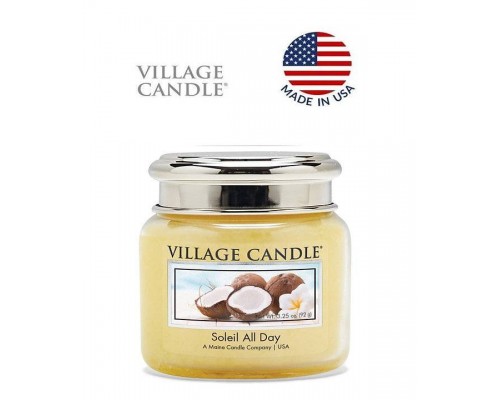 Декоративная свеча Village Candle Солнечный день (92 грамма)