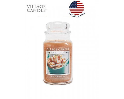 Декоративная свеча Village Candle Карамельный латте (602 грамма)