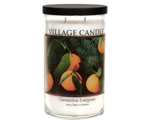 Декоративная свеча Village Candle Вечнозеленый клементин (538 грамм)