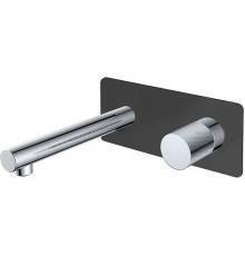 Boheme Stick Смеситель из стены, цвет: Black Diamond Chrome 125-BCR