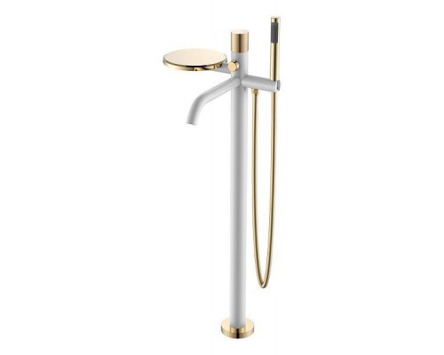 Boheme Stick Смеситель для ванны с душем напольный, цвет: white 129-WG.2