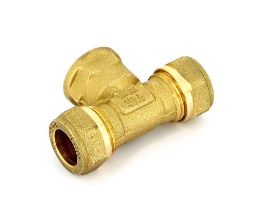 Тройник обжим-В TIEMME 15х1/2"х15