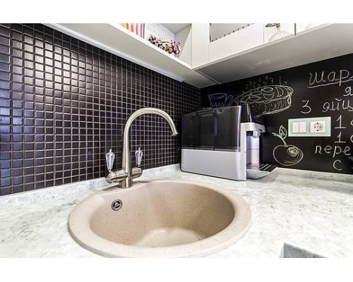 Omoikiri Okinawa Смеситель для кухни, 1 отверстие, 15,2х22,6хh30 см, цвет: хром 4994057