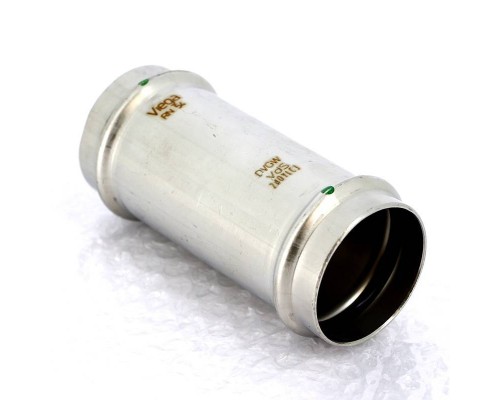 Муфта надвижная пресс нержавеющая сталь Sanpress Inox VIEGA 54