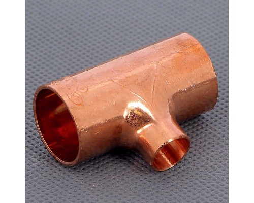 Тройник пайка VIEGA 22х12х22