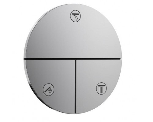 Вентиль, Hansgrohe, ShowerSelect Comfort S, для 3 потребителей, цвет-хром Вентиль, Hansgrohe, ShowerSelect Comfort S, для 3 потребителей, цвет-хром