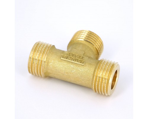 Тройник Н с плоским торцом TIEMME 1/2"