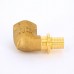 Угол надвижной В бронза REHAU 16x1/2"