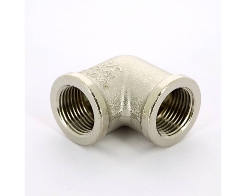 Угол В никелированный TIEMME 3/8"