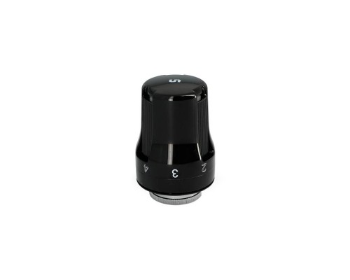 Термостатическая головка Uni-Fitt DX M30х1,5, чёрная
