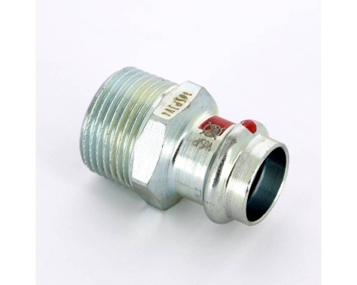 Муфта пресс-В оцинкованная сталь Prestabo VIEGA 15х3/4" с SC-Contur Муфта пресс-В оцинкованная сталь Prestabo VIEGA 15х3/4" с SC-Contur