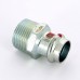 Муфта пресс-В оцинкованная сталь Prestabo VIEGA 15х3/4" с SC-Contur