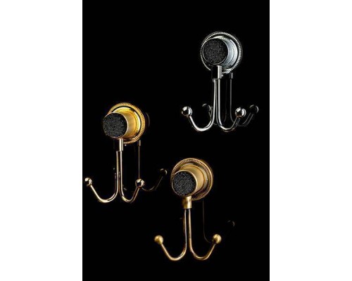 Boheme Royal Cristal Крючок для ванной двойной подвесной, цвет: хром 10926-CR-B