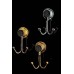 Boheme Royal Cristal Крючок для ванной двойной подвесной, цвет: хром 10926-CR-B