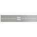Allen Brau Infinity Накладка для сифона 70,8x13,8 см, цвет: серебро 8.210N2-BA