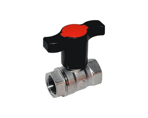 Кран шар лат хр Ду25 Ру35 м/м Т-рук Giacomini R251X055